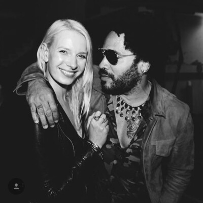 Katarína a Lenny Kravitz